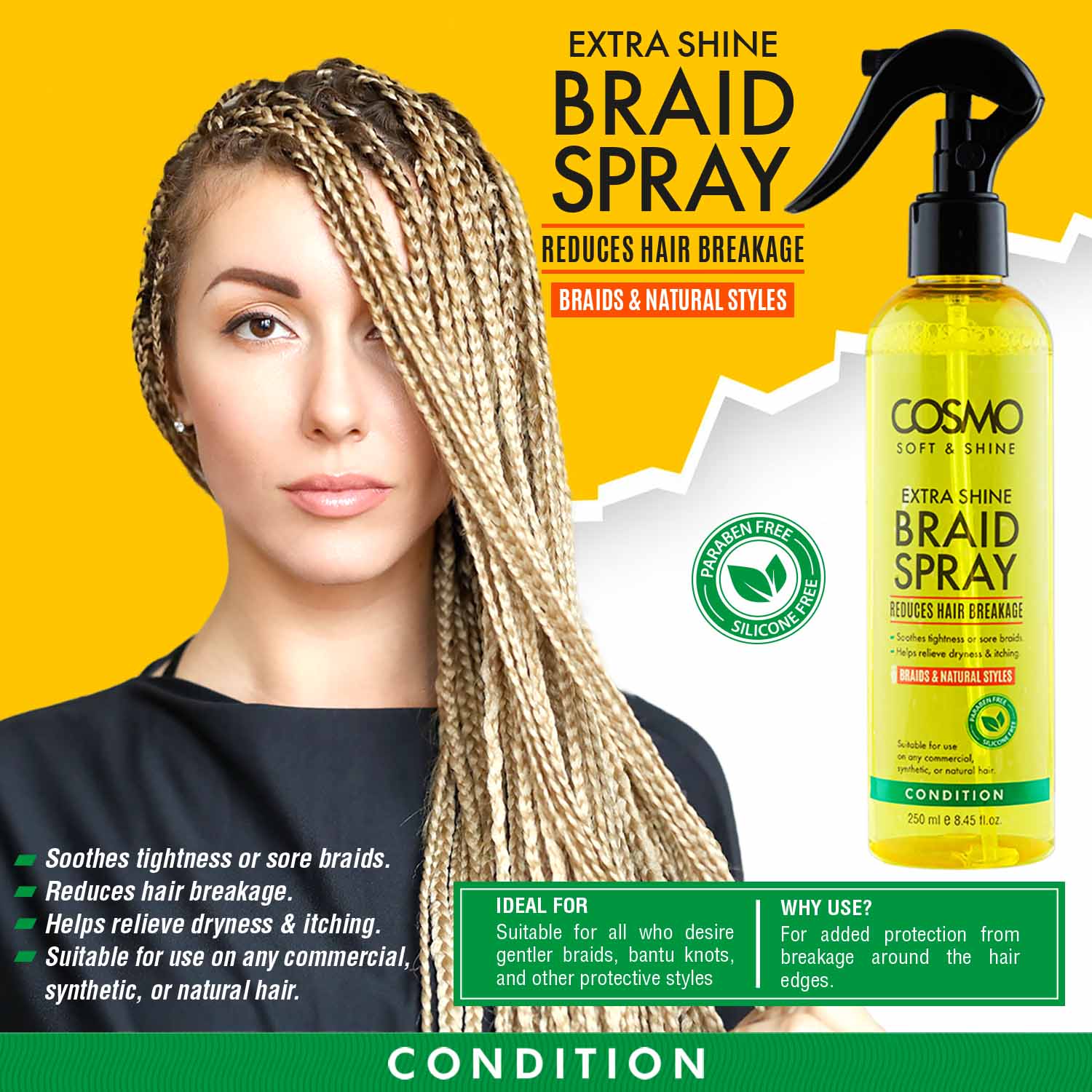 Extra Shine Braid Spray